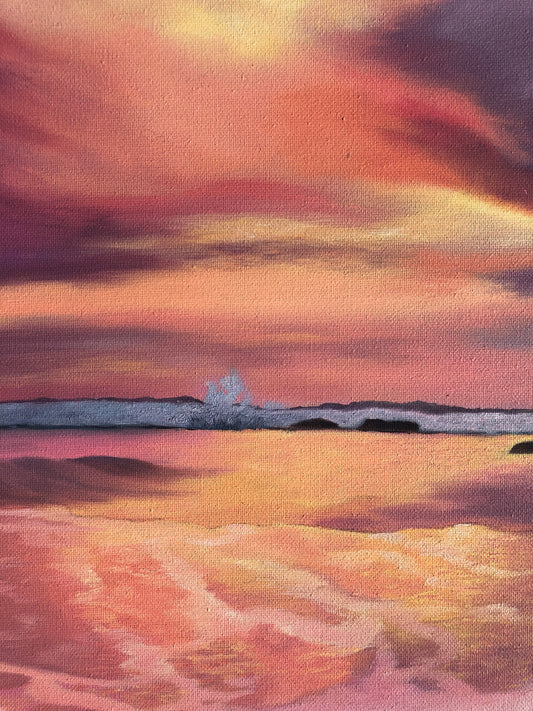 "Reflecting" Original Painting