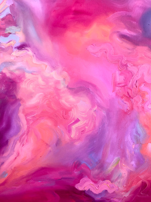 "Bath Bomb Vibes" Original Painting