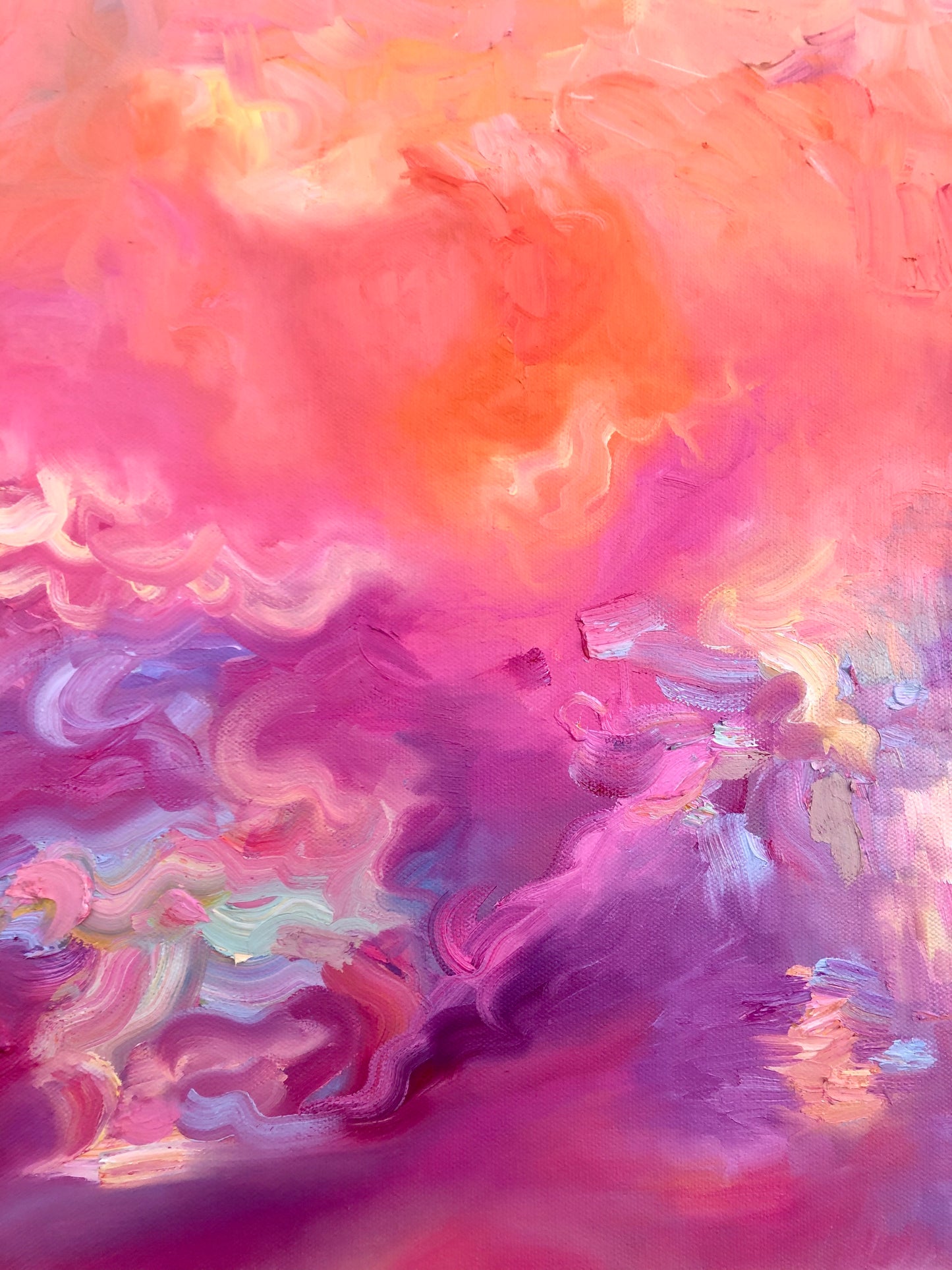 "Bath Bomb Vibes" Original Painting