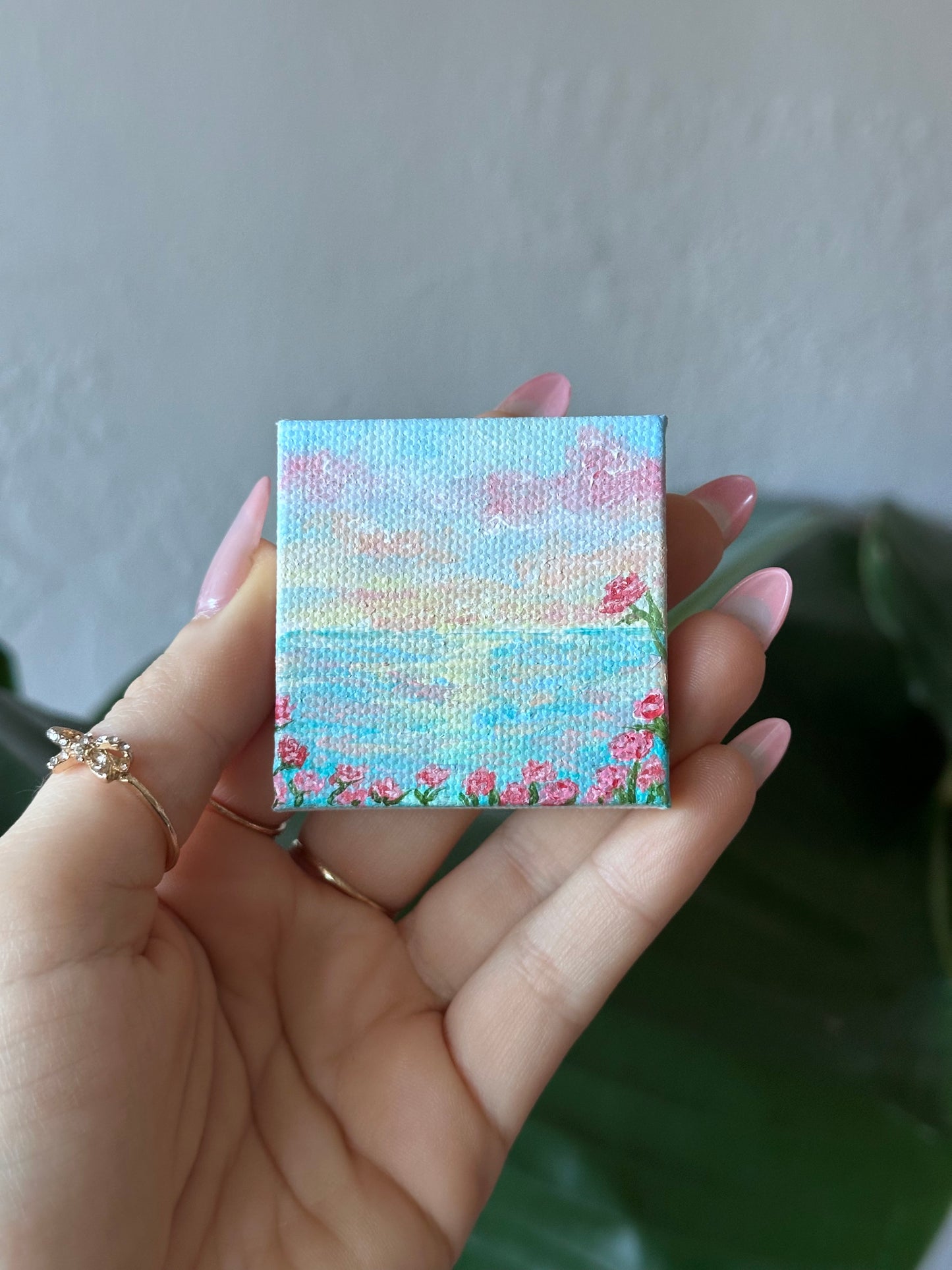 Beach with Roses