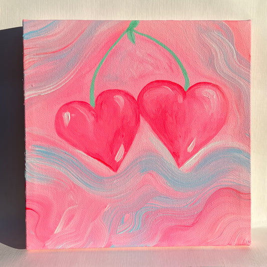 Cherry Swirl Hearts