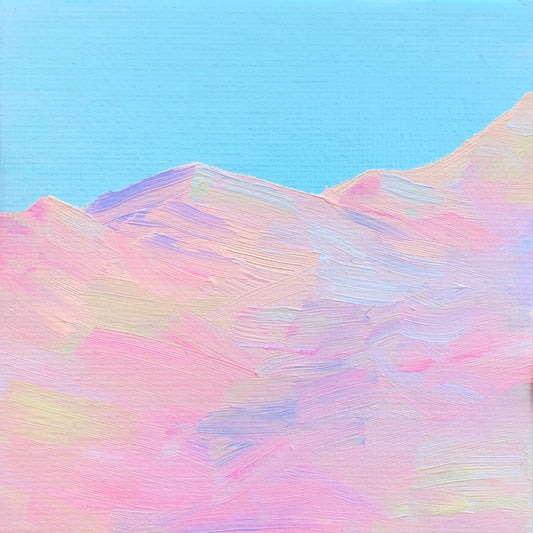 "Sherbert Mountain" Original Painting