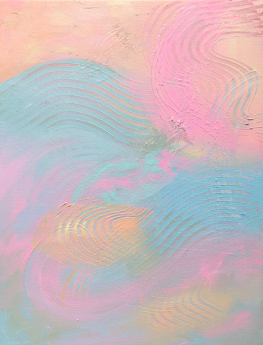"Sherbert Swirl" Original Painting