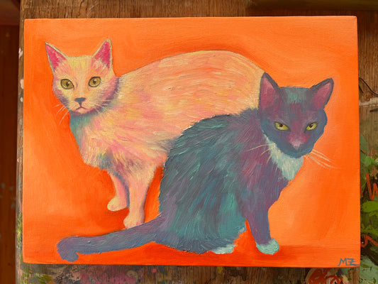 Colorful Cats