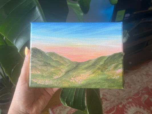 Floral Hill Sunset