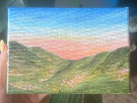 Floral Hill Sunset