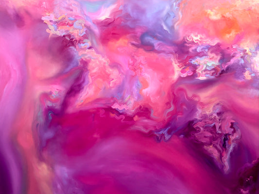 "Bath Bomb Vibes" Original Painting